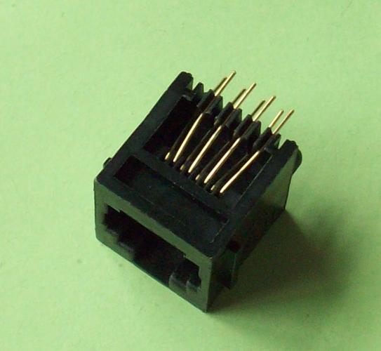 廠家批發(fā) 直銷 超五類rj45連接器 8p8c電腦連接器 網商品大圖