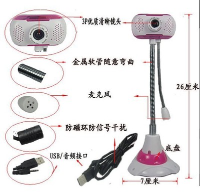 【產(chǎn)家批發(fā) 高清無驅(qū)數(shù)碼 彩心帶麥攝像頭】價(jià)格,廠家,圖片,數(shù)碼攝像頭,汕頭市潮陽區(qū)和平旺選電子產(chǎn)品經(jīng)營部-