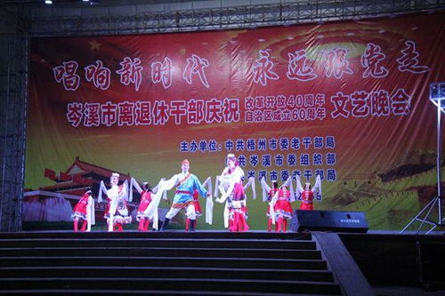 唱響新時(shí)代 永遠(yuǎn)跟黨走 梧州市各縣 市 區(qū) 舉辦文藝晚會(huì)謳歌新時(shí)代發(fā)展成果